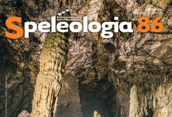 Speleologia n. 75 - dicembre 2016 by Società Speleologica Italiana ETS -  Issuu